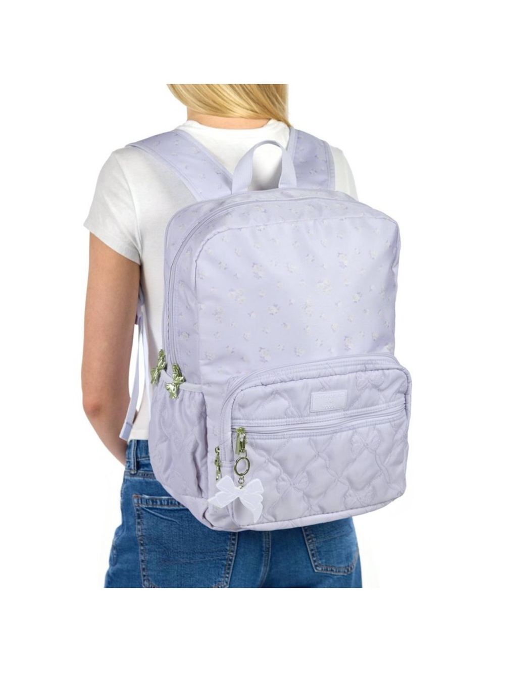 Love Shack Fancy backpack Everblooming Rosettes Ditsy Bag - Picture 3 of 6